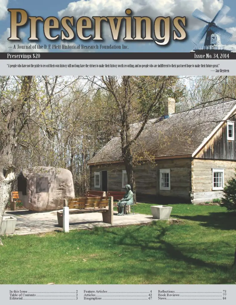 Featured image for “2014 Issue of Preservings Released”